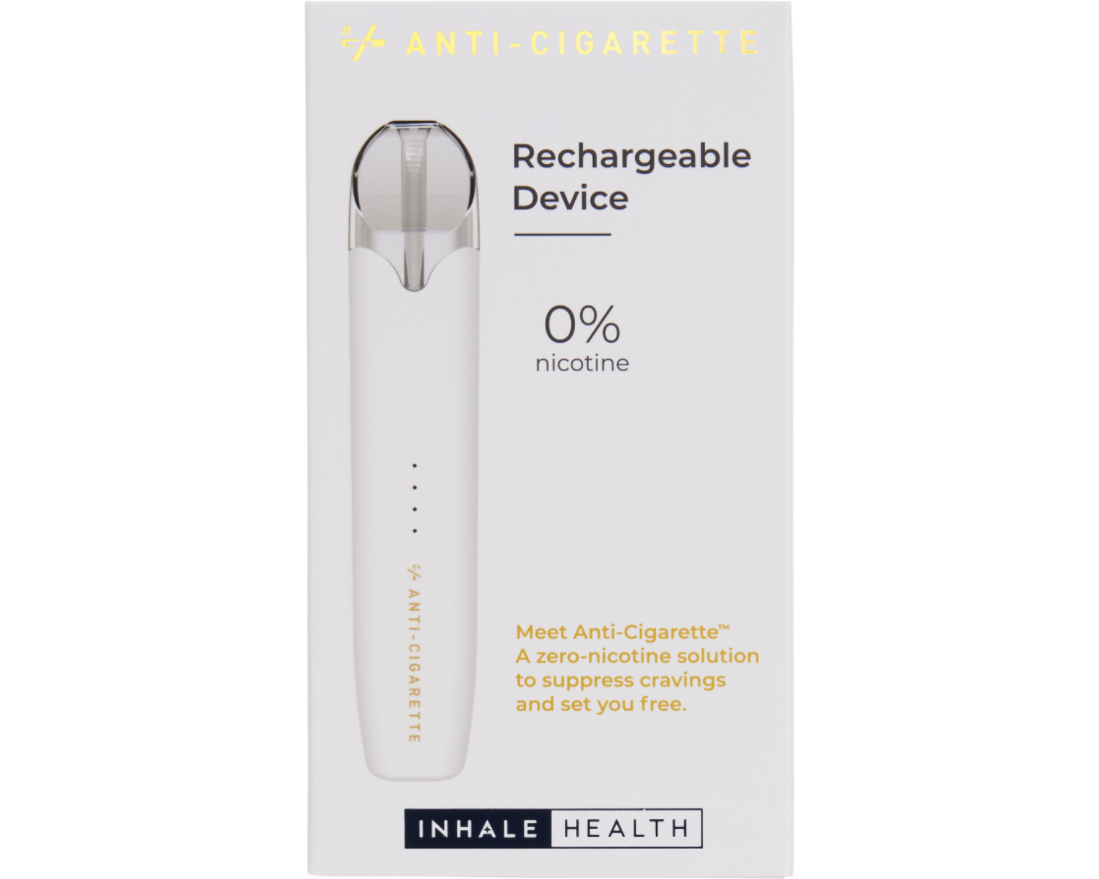 Anti-Cigarette® Rechargeable Device#N#– IH